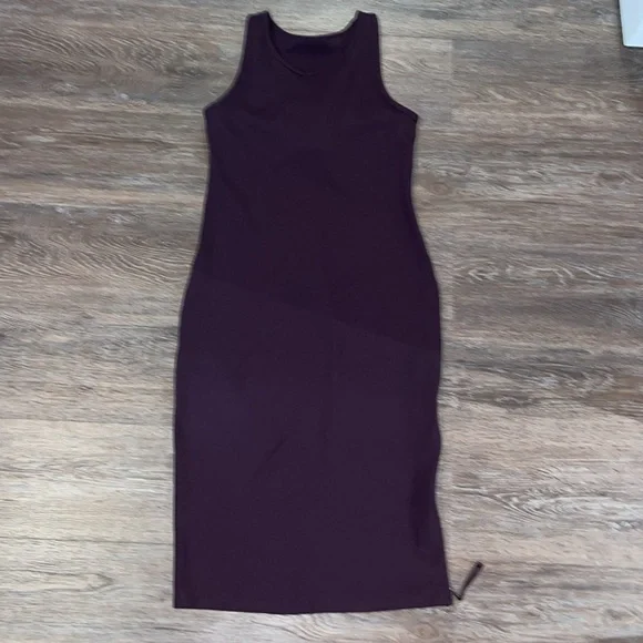 Like New Zella Live In Cutout Rib Tank Dress. Size S - Picture 2 of 4